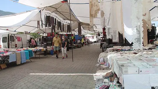 Salı Pazarı'nda tedbirler devam ediyor