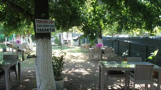 Serin ve ferah bir ortam: Yörük Obası Restoran