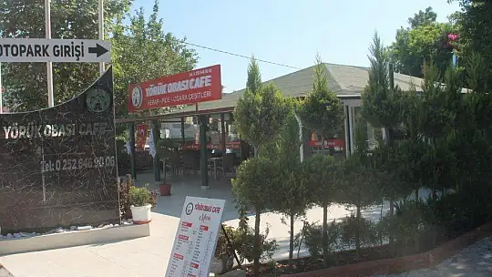Serin ve ferah bir ortam: Yörük Obası Restoran