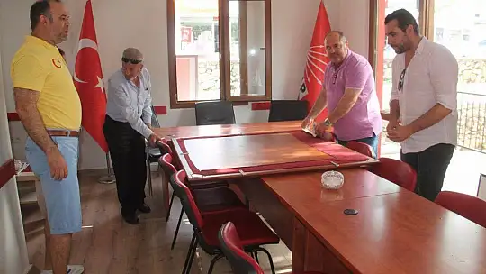 CHP Fethiye İlçe Örgütü yeni yerinde