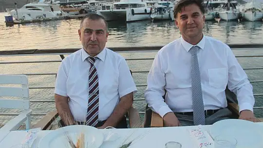 Kaymakam Şahiner'e Veda Yemeği 