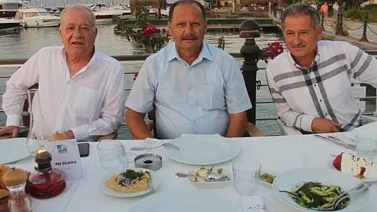 Kaymakam Şahiner'e Veda Yemeği 