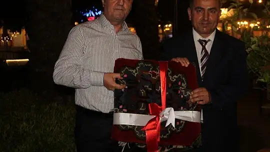 Kaymakam Şahiner'e Veda Yemeği 