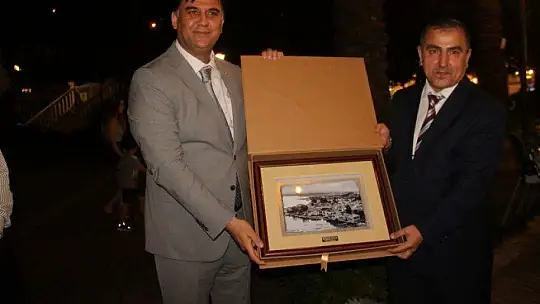 Kaymakam Şahiner'e Veda Yemeği 