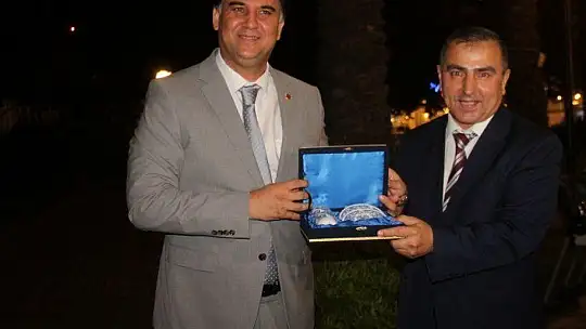 Kaymakam Şahiner'e Veda Yemeği 