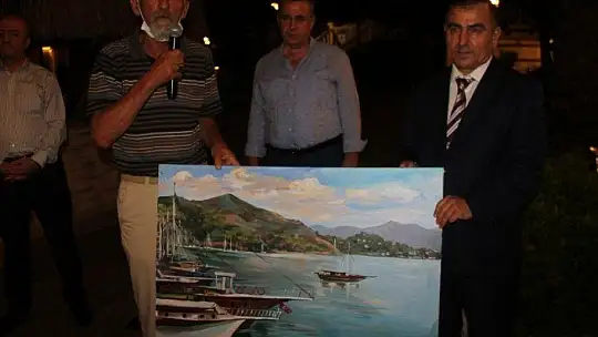 Kaymakam Şahiner'e Veda Yemeği 