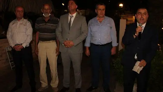 Kaymakam Şahiner'e Veda Yemeği 