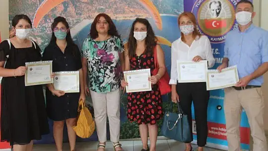 Şahiner'den Başarılı Personellere Teşekkür Belgesi 