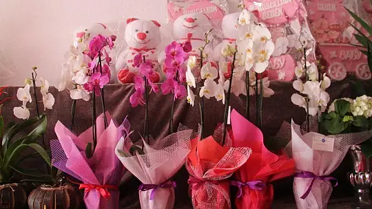 Çiçekçiler yoğun mesai yapıyor