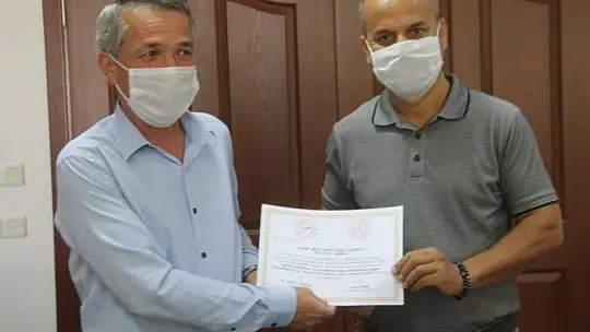 16 Okula Beslenme Dostu Okul Sertifikası 