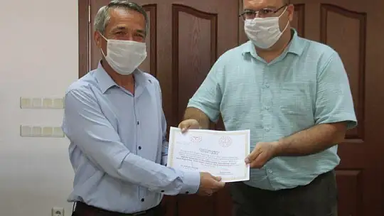 16 Okula Beslenme Dostu Okul Sertifikası 