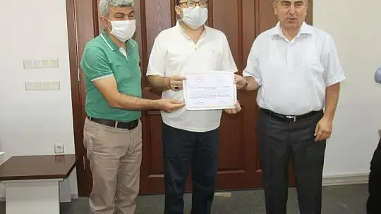 16 Okula Beslenme Dostu Okul Sertifikası 