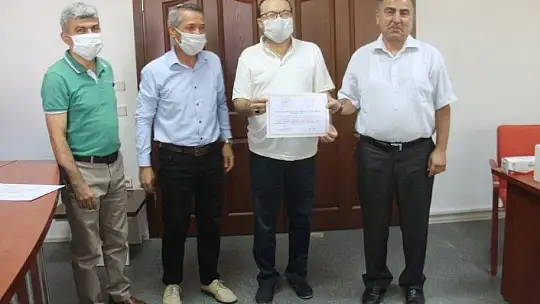 16 Okula Beslenme Dostu Okul Sertifikası 