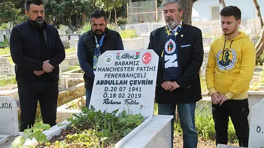 Abdullah Çevrim, mezarı başında anıldı