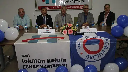 Fethiyespor'un forma sponsoru belli oldu