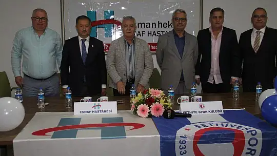 Fethiyespor'un forma sponsoru belli oldu