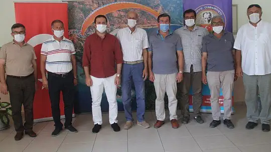 Oda başkanlarından Kaymakam Fırat'a ziyaret