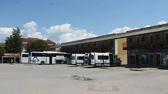 Otogarda hareketlilik yaşandı