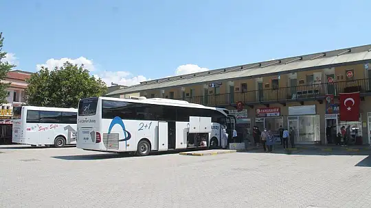 Otogarda hareketlilik yaşandı
