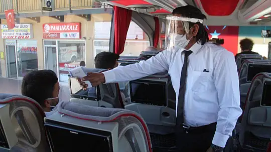 Otogarda hareketlilik yaşandı