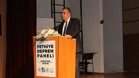 Fethiye Deprem Paneli tamamlandı