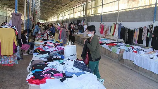 İkinci el pazarı aylar sonra kuruldu