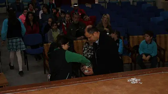 Ortaokul öğrencileri yarıştı