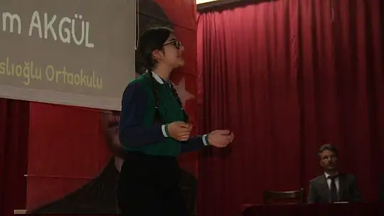 Ortaokul öğrencileri yarıştı