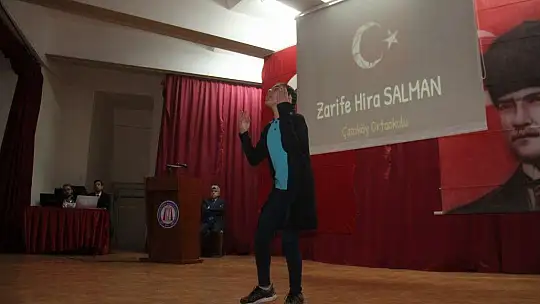 Ortaokul öğrencileri yarıştı