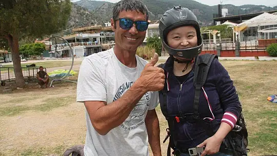 YAMAÇ PARAŞÜTÜNDE İLK MÜŞTERİLER ÇİNLİ