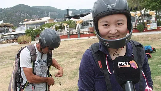 YAMAÇ PARAŞÜTÜNDE İLK MÜŞTERİLER ÇİNLİ