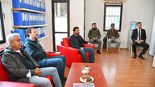 Karaca'dan İnşaat ve Mimarlar Odası'na ziyaret