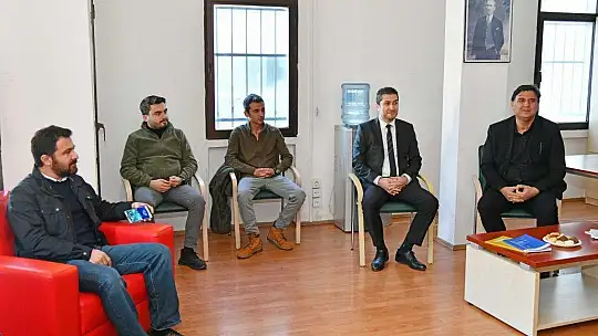 Karaca'dan İnşaat ve Mimarlar Odası'na ziyaret