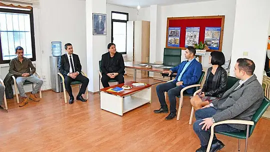 Karaca'dan İnşaat ve Mimarlar Odası'na ziyaret