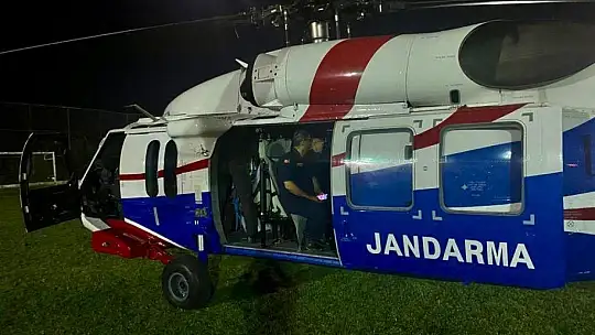 Jandarma ekipleri Datça'daki orman yangını için topyekün seferber oldu