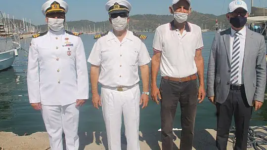 Fethiye'de çelenk sunma töreni yapıldı