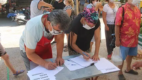 AKMAZ PLAJI İÇİN İMZA KAMPANYASI BAŞLATILDI