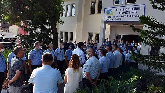 KARACA, PERSONELİ İLE BAYRAMLAŞTI