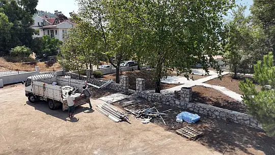 Karaçulha Parkı ve Taziye Evi yapımına başlandı