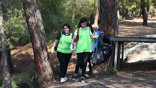 Kayıkseki Mesire Alanı temizlendi