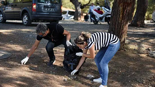 Kayıkseki Mesire Alanı temizlendi