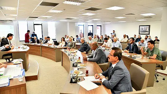 BELEDİYE MECLİSİNDE KARARLAR OY BİRLİĞİ İLE ALINDI