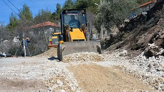 Kavaklıdere'de parsel bağlantılarına başladı