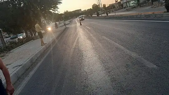 Kayak pistine dönen yolda kazalar peş peşe geldi