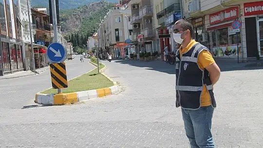 Sokağa Çıkma Kısıtlamasında İlk Gün