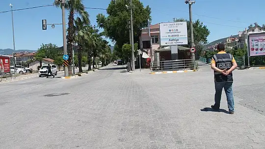 Sokağa Çıkma Kısıtlamasında İlk Gün