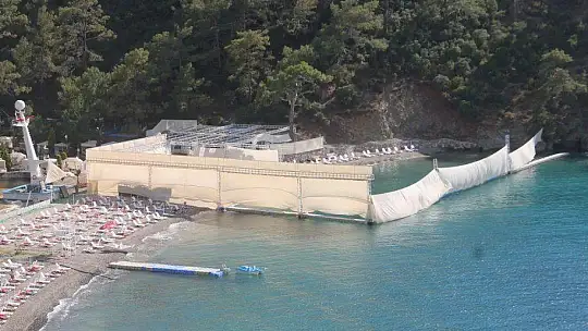 Fethiye'de tesettür plajı