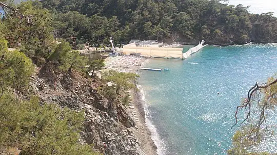 Fethiye'de tesettür plajı