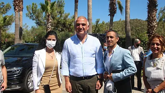 Kültür ve Turizm Bakanı Ersoy: 'Bölgeye yapabileceğimiz en büyük yardım, normalleşme sürecine katkı sağlamak'