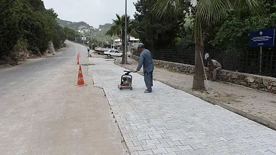 Ölüdeniz'de Yol Tamiratları Başladı